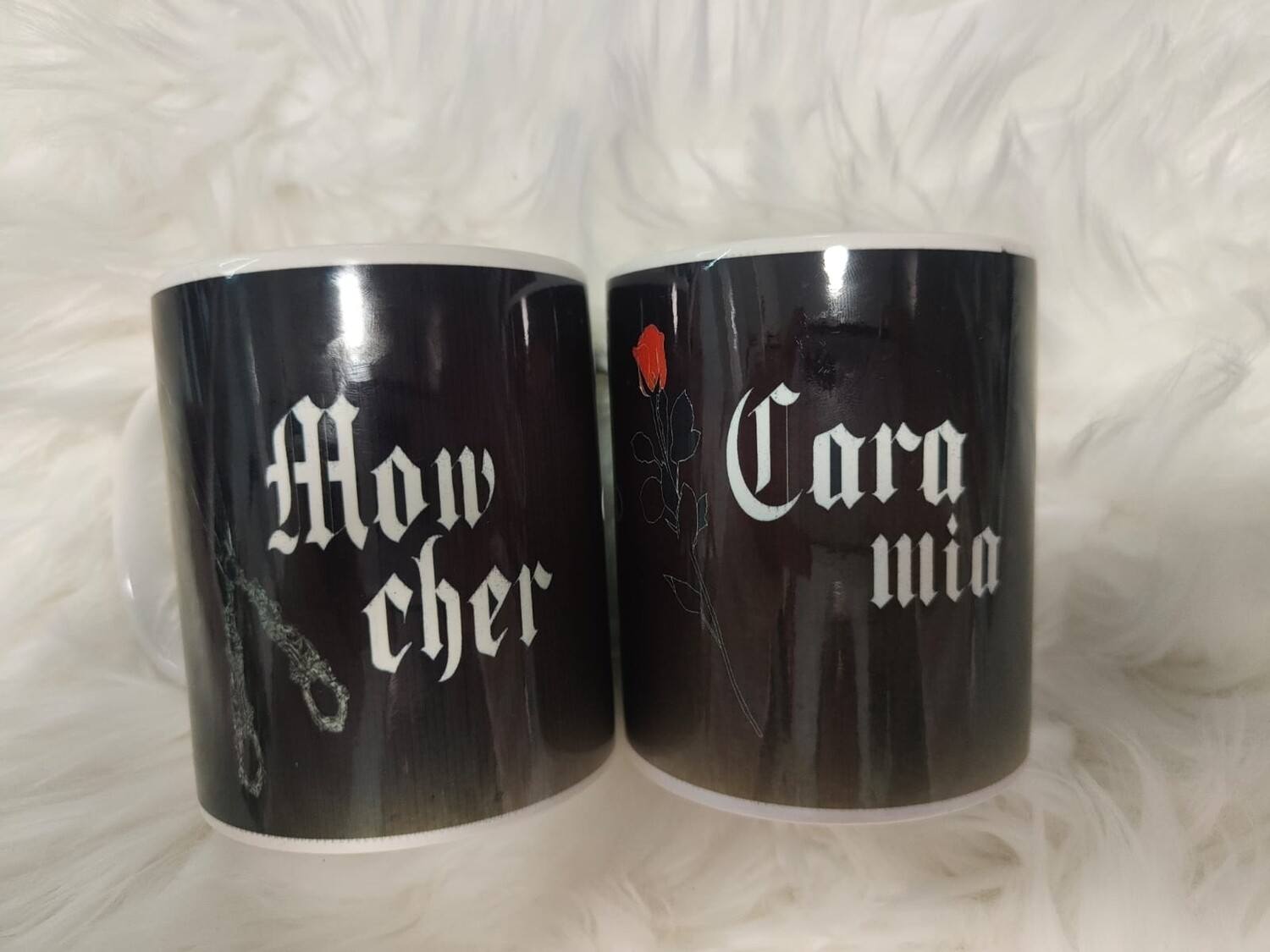 Pack de Tazas San Valentín  Familia Addams