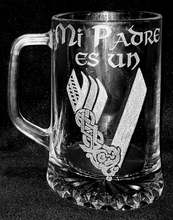 Jarra "Mi padre es un Vikingo"