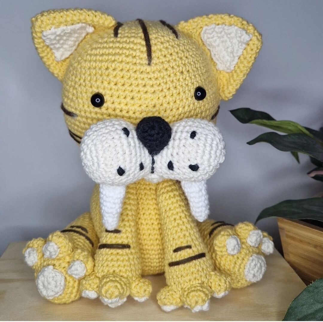 Amigurumi Dientes de sable
