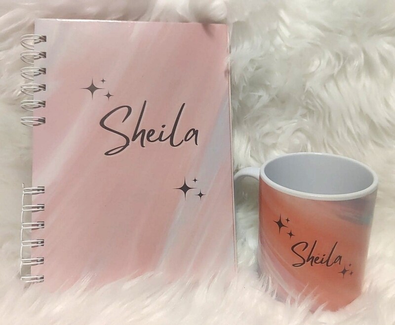 Pack regalo personalizado Libreta+Taza