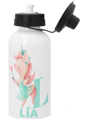 Botella personalizada Unicornio Dulce