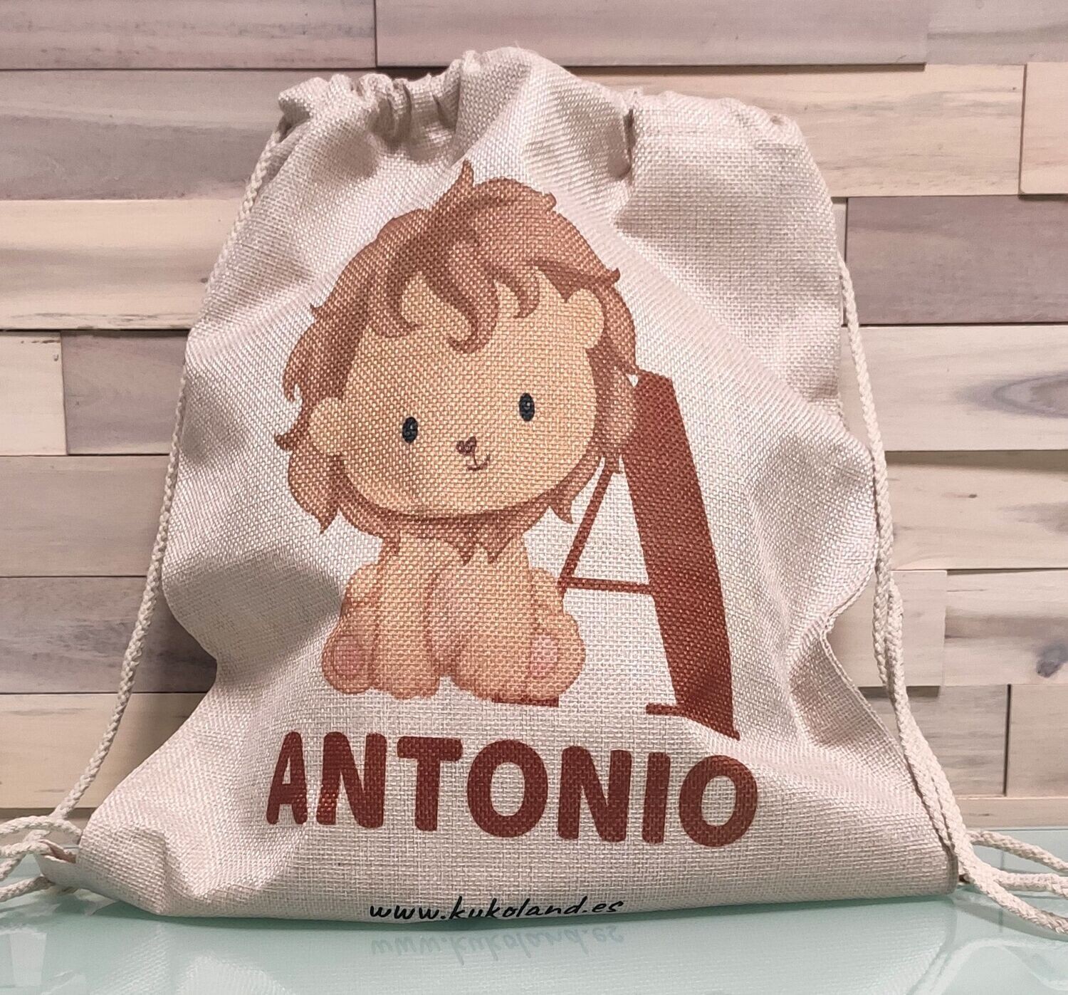 Mochila personalizada Vuelta al Cole León