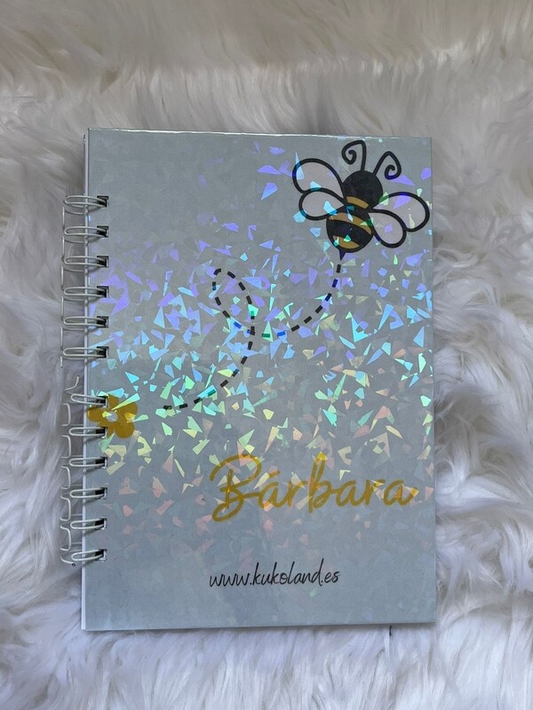 Libreta personalizada Abeja