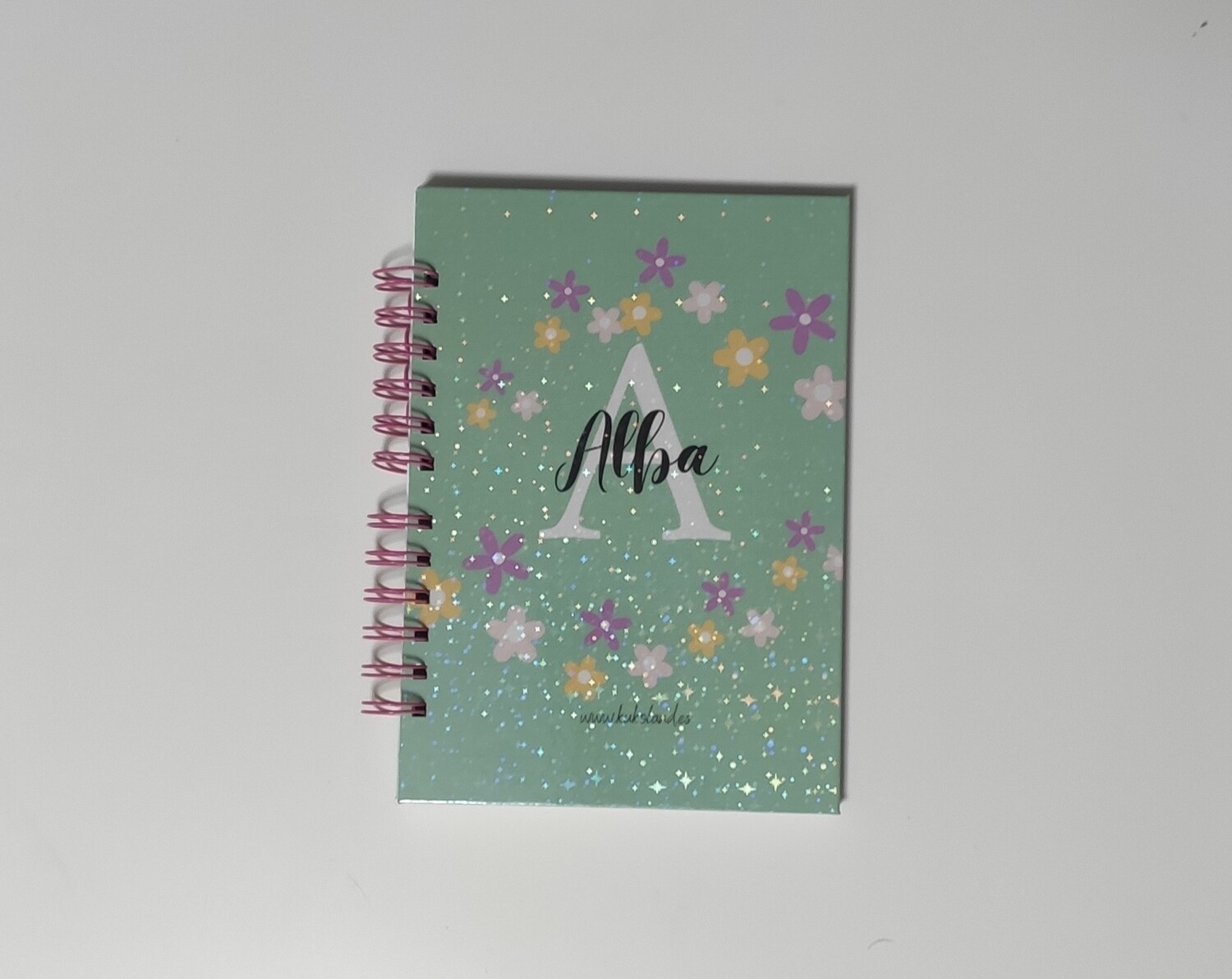 Libreta personalizada Flowers