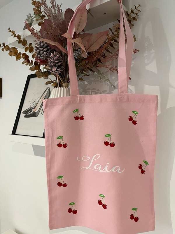 Totebag personalizada Cherrys