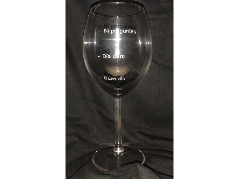 Copa de vino para un mal día