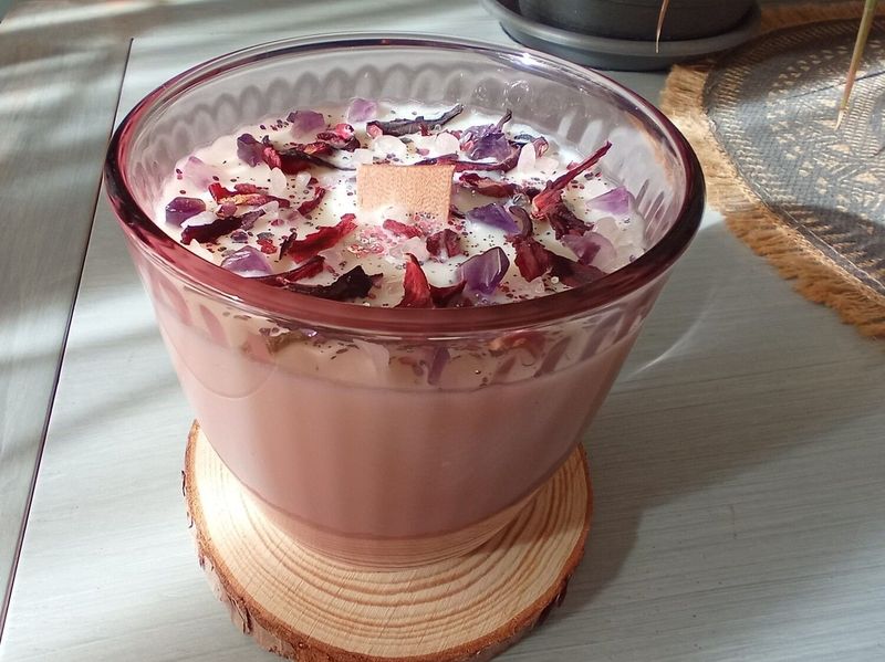 VELA ARTESANAL SOJA MORADA