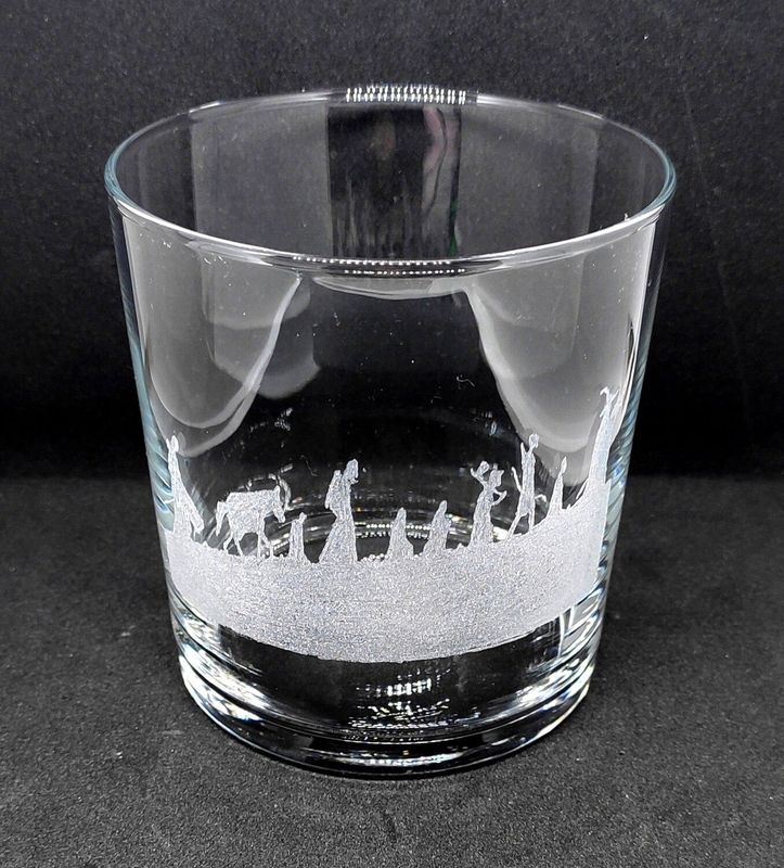 Vaso El Señor de los Anillos "La Compañía del Anillo"