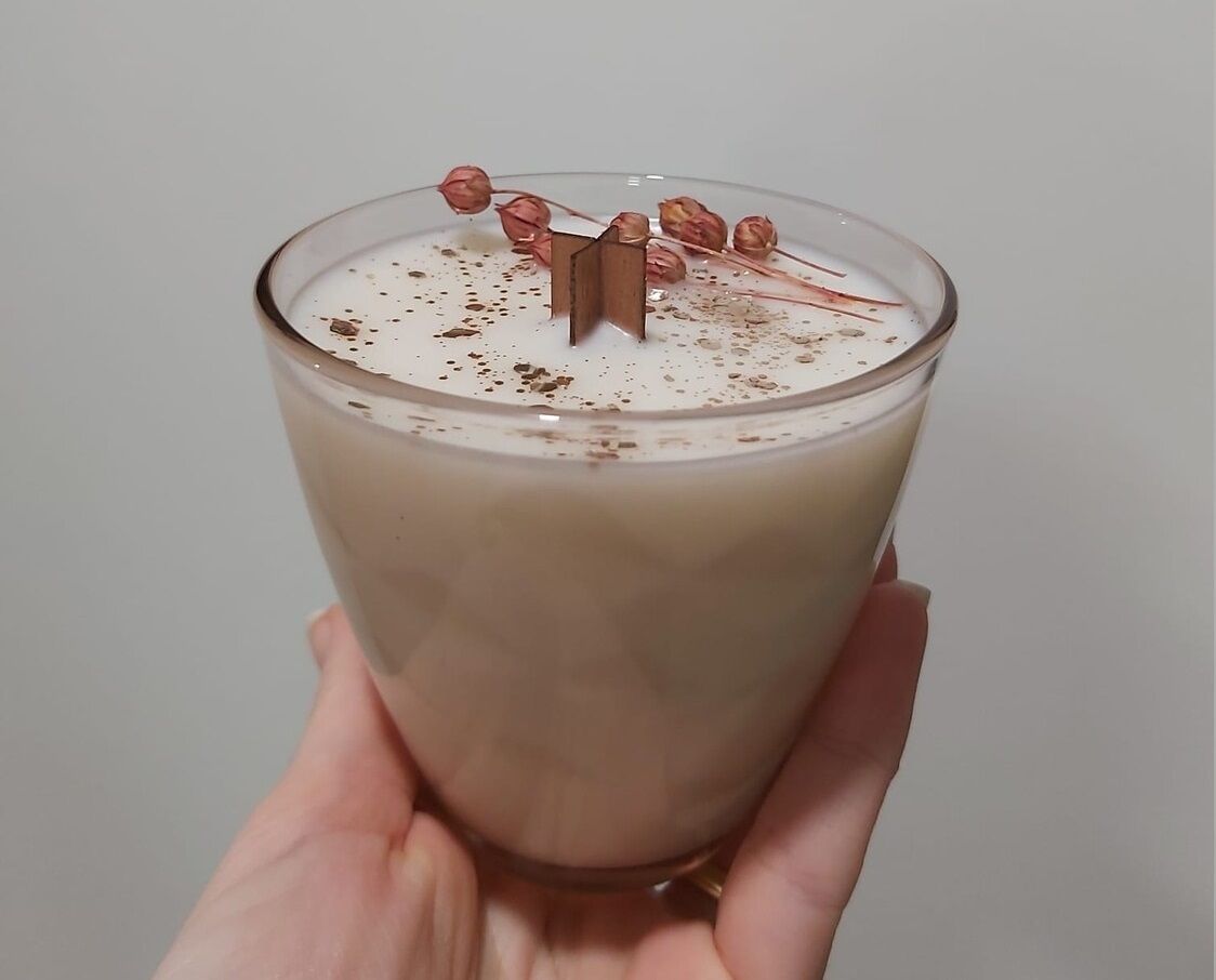 VELA ARTESANAL SOJA MARRON