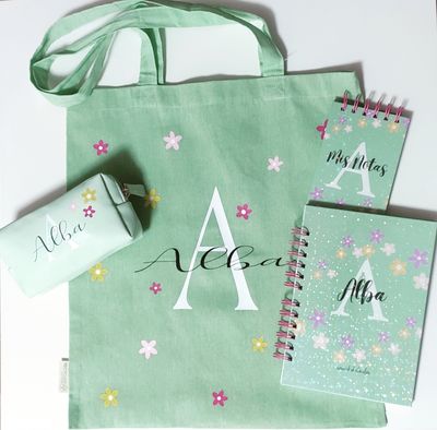 Pack Totebag personalizada Flowers