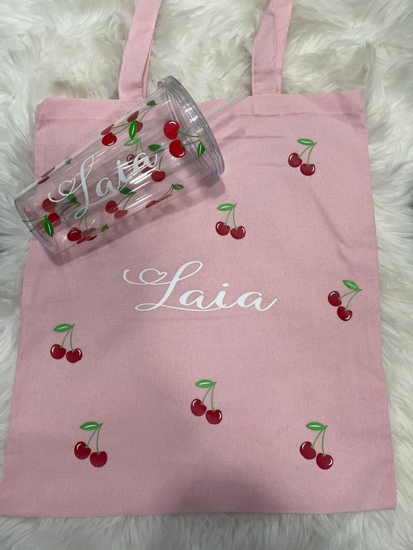 Pack Totebag personalizada Cherry