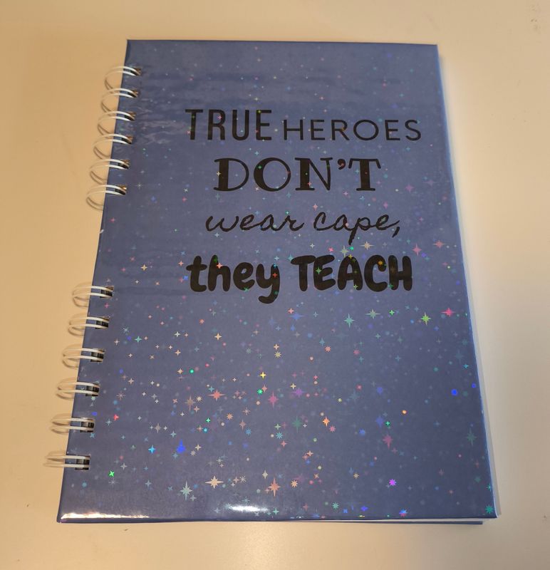 Libreta personalizada Teacher