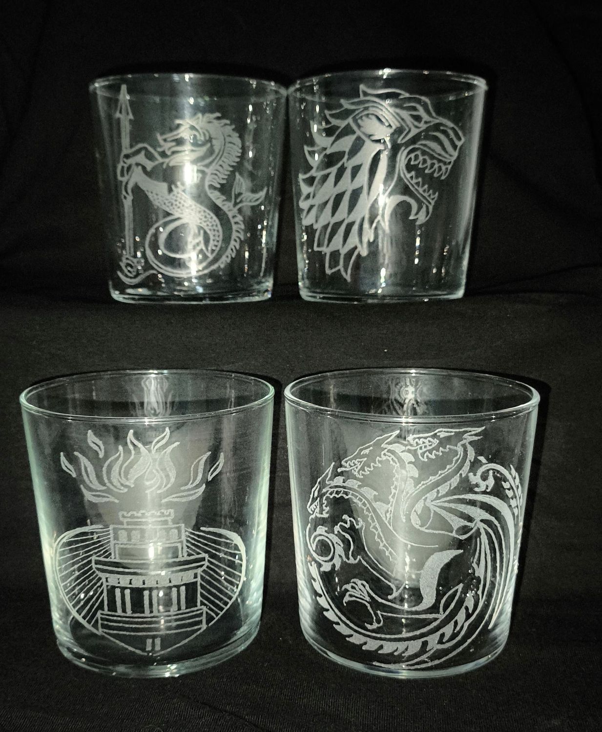 Vasos La Casa del Dragón