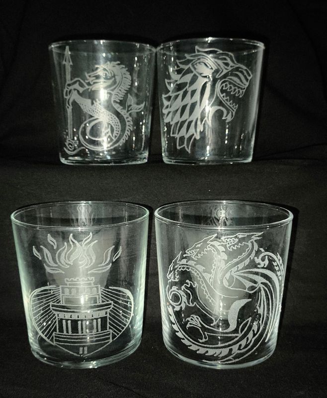 Vasos La Casa del Dragón