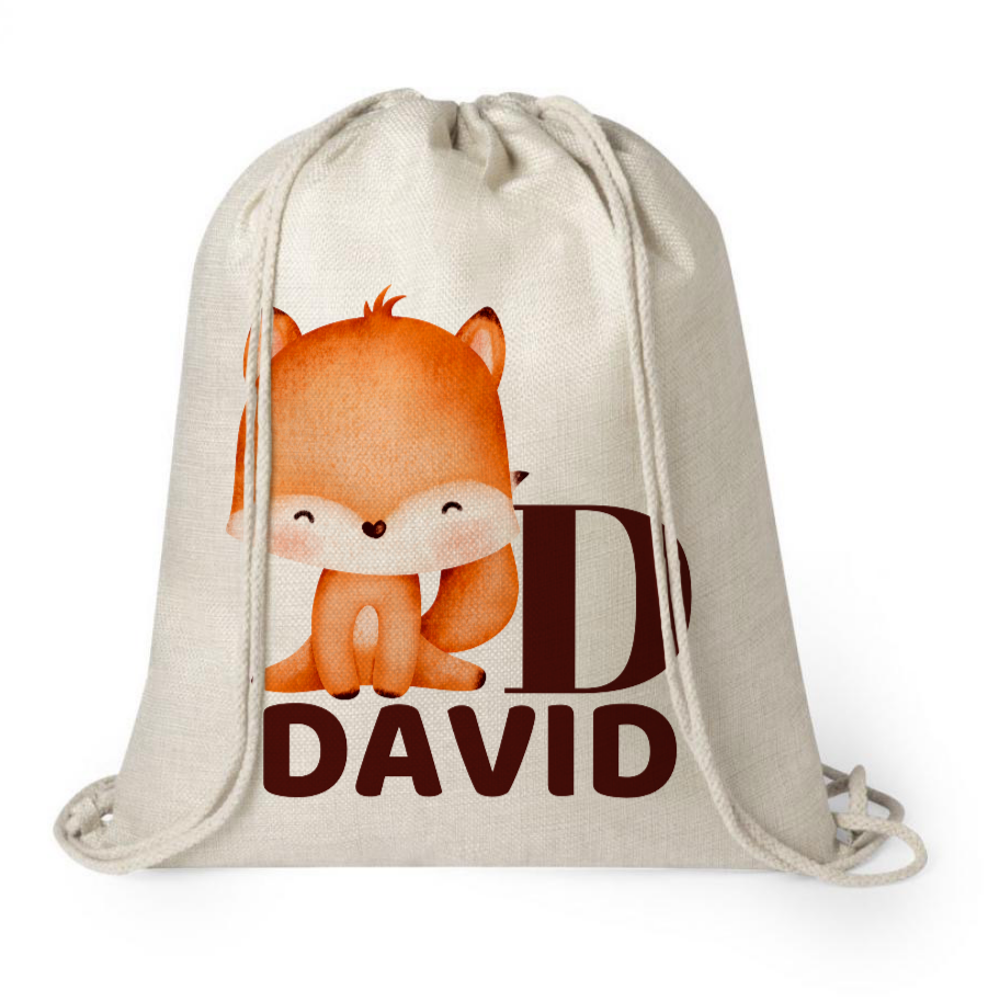 Mochila personalizada Vuelta al Cole Zorro