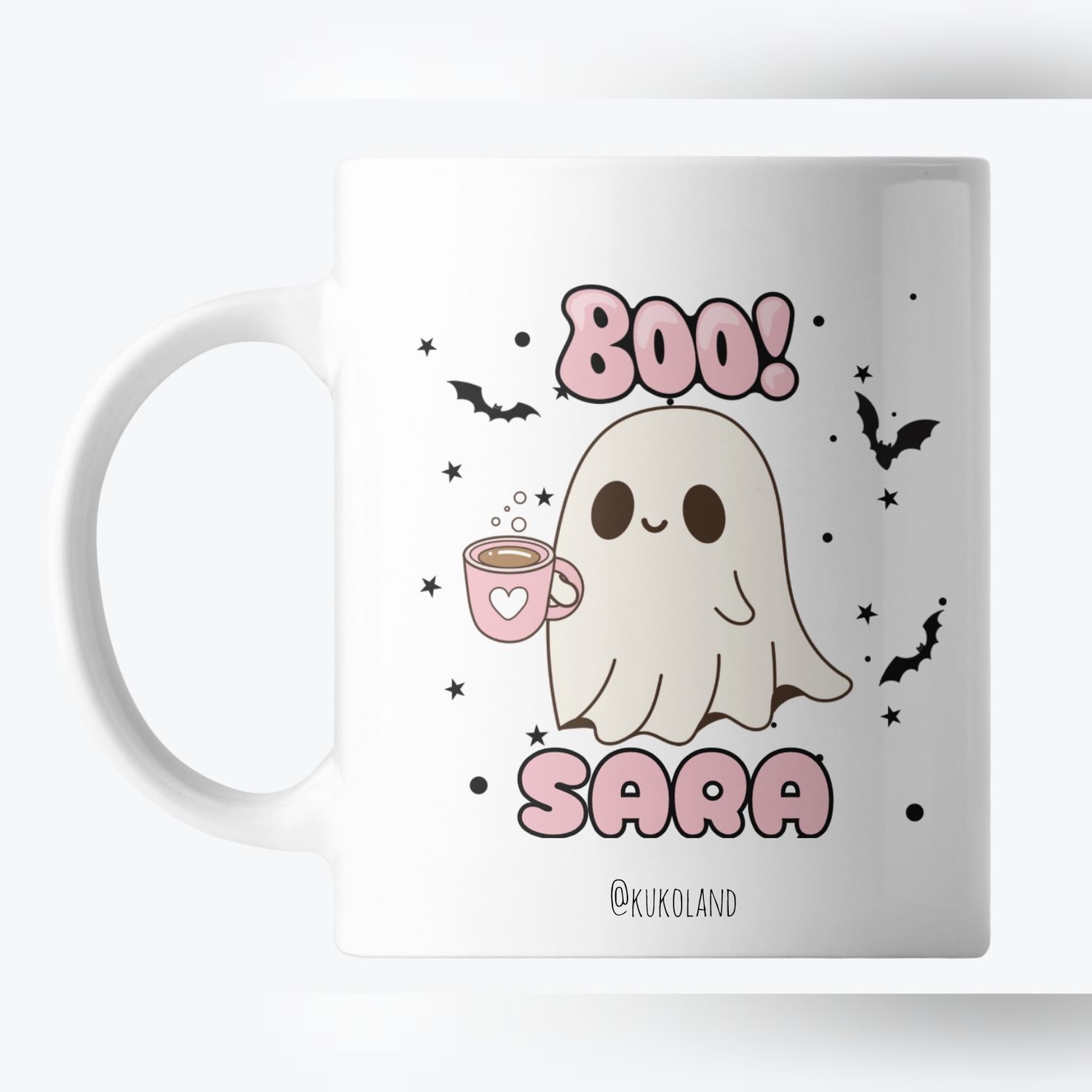 Taza personalizada Halloween Boo 2
