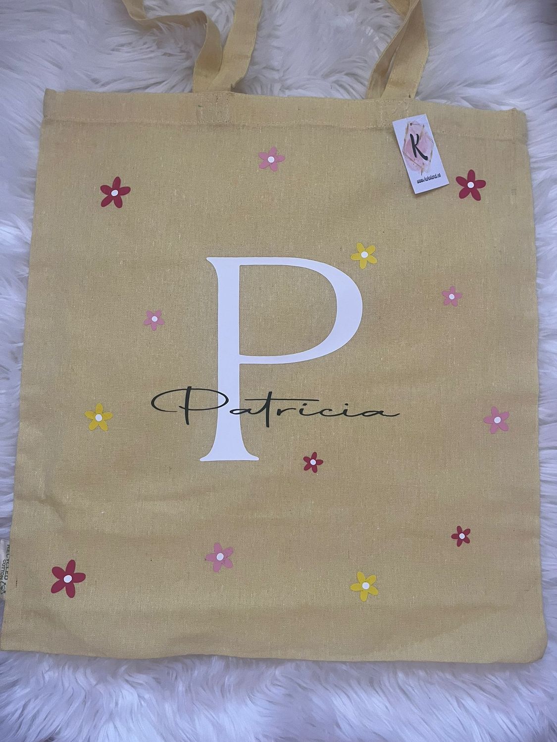 Totebag personalizada Flowers