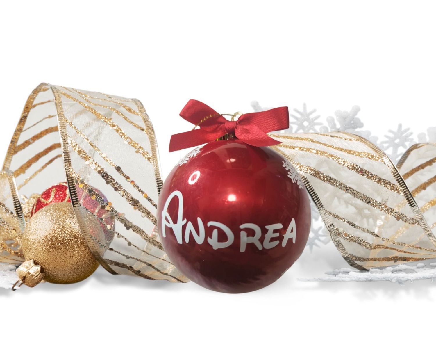Bola de navidad personalizada