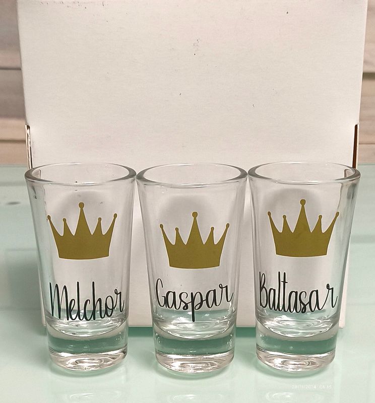 Vasos para los Reyes Magos