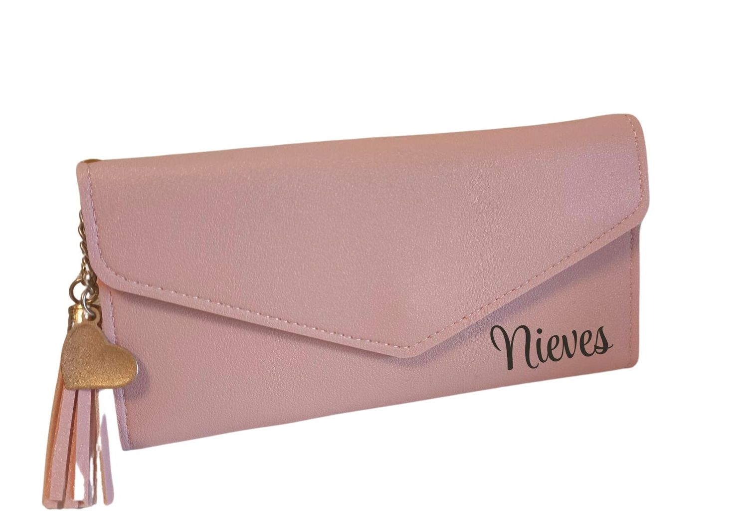 Monedero personalizado rosa