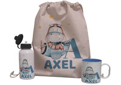 Pack  Mochila personalizado niño Completo  Hipo