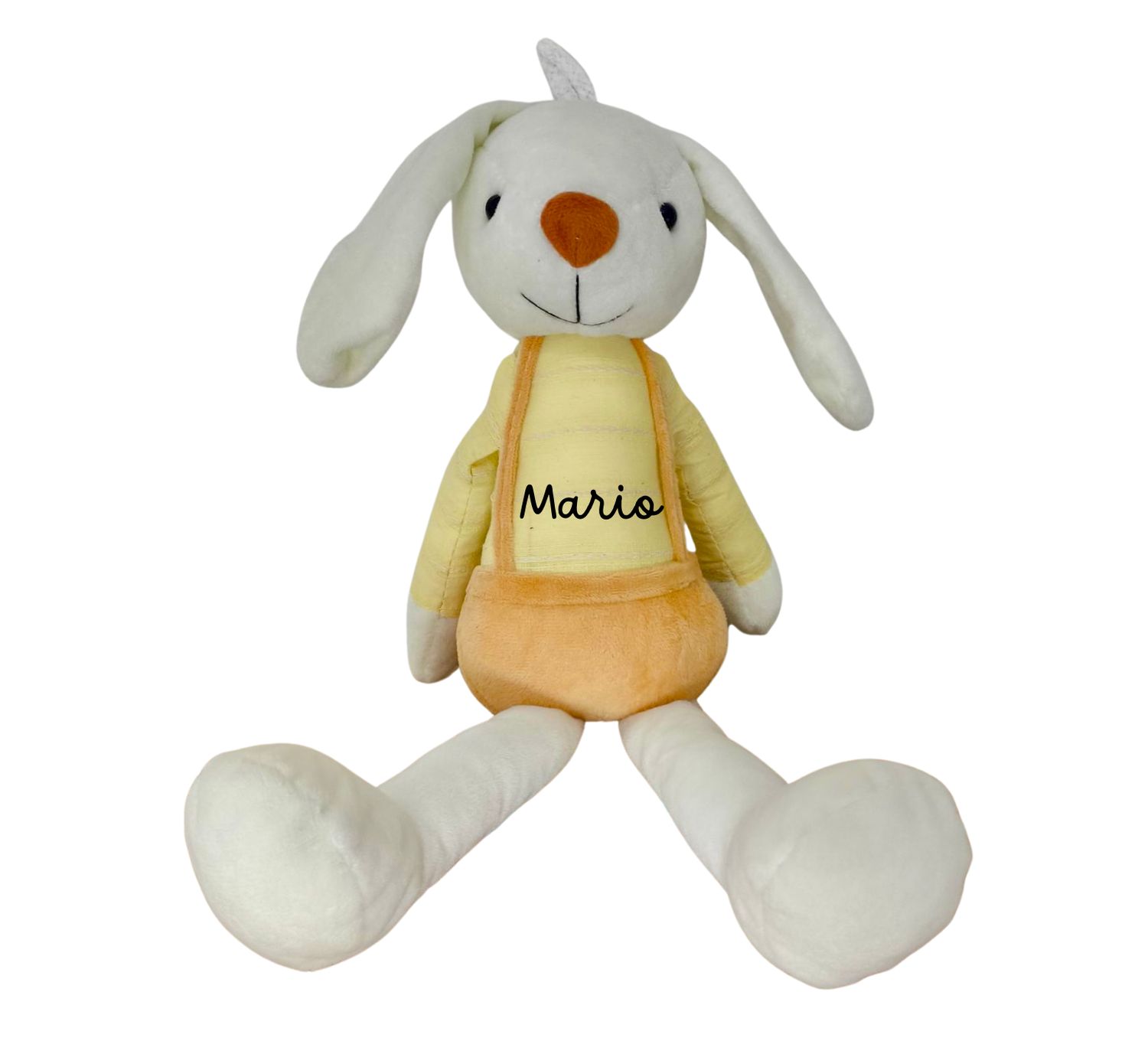Peluche personalizado conejito Amarillo