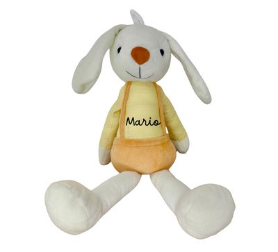 Peluche personalizado conejito Amarillo