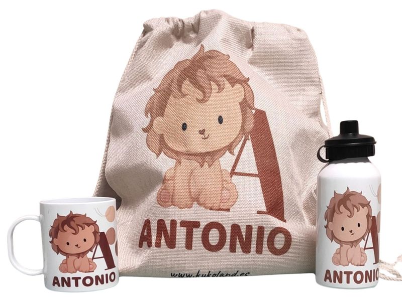Pack mochila  personalizado Completo  León