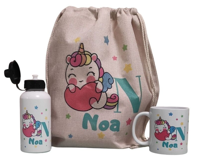 Pack  personalizado Completo  Unicornio