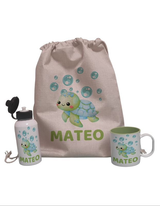 Pack Mochila personalizada unisex Tortuga Pack Mochila personalizada unisex Tortuga