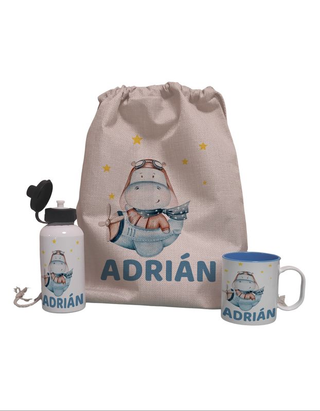Pack Mochila personalizado niño Completo Hipo Pack Mochila personalizado niño Completo Hipo