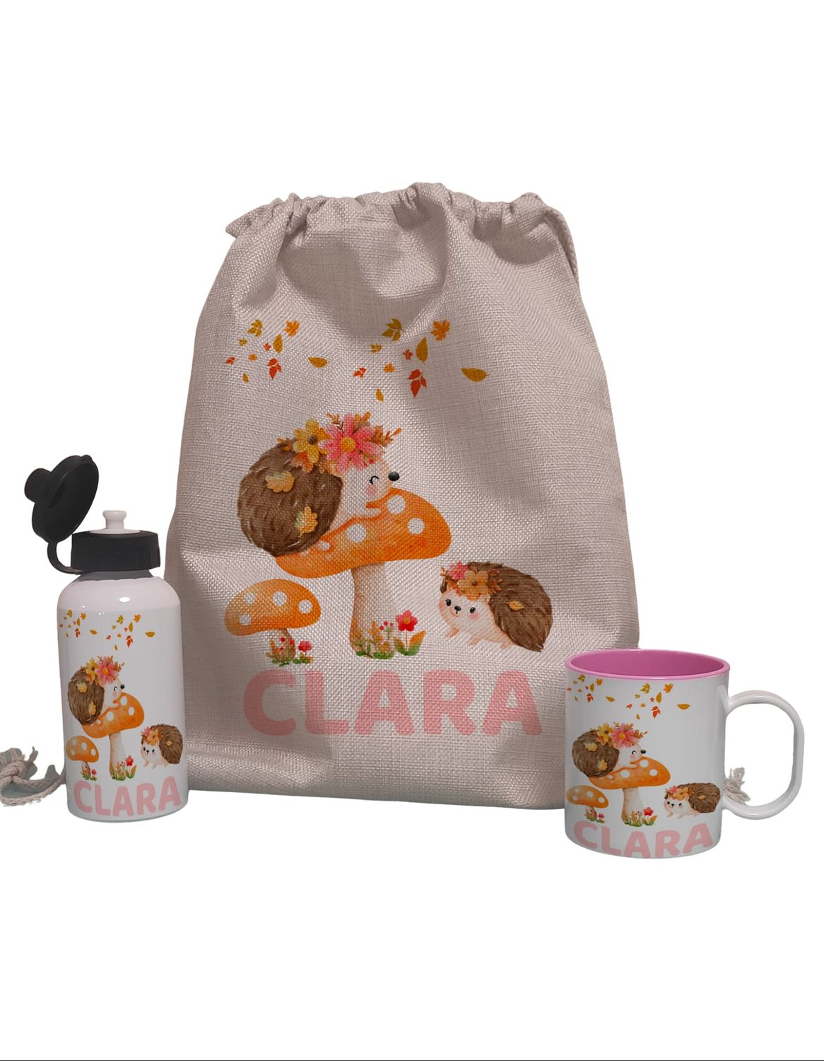 Pack Vuelta al Cole personalizado Erizos