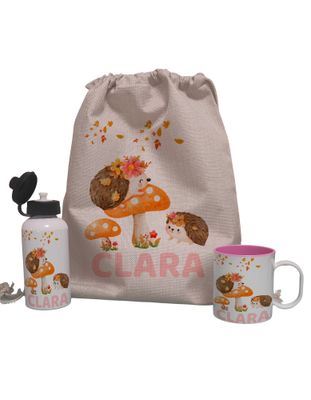 Pack Mochila personalizado Erizos