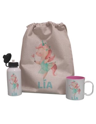 Pack Mochila personalizado Completo Unicornio Pack Mochila personalizado Completo Unicornio