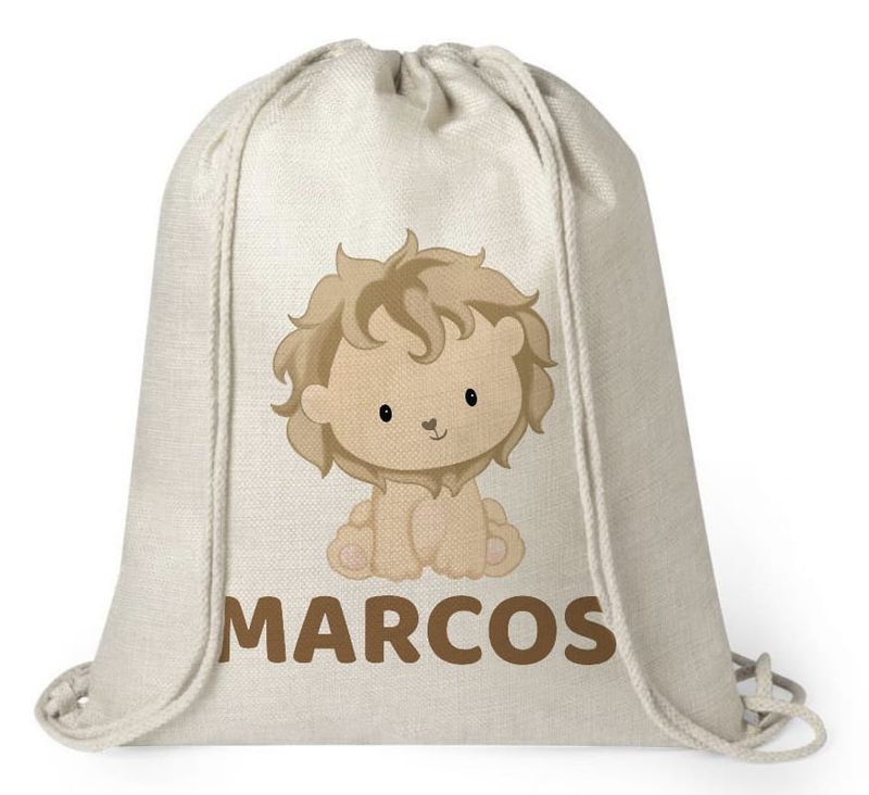 Mochila personalizada Vuelta al Cole León