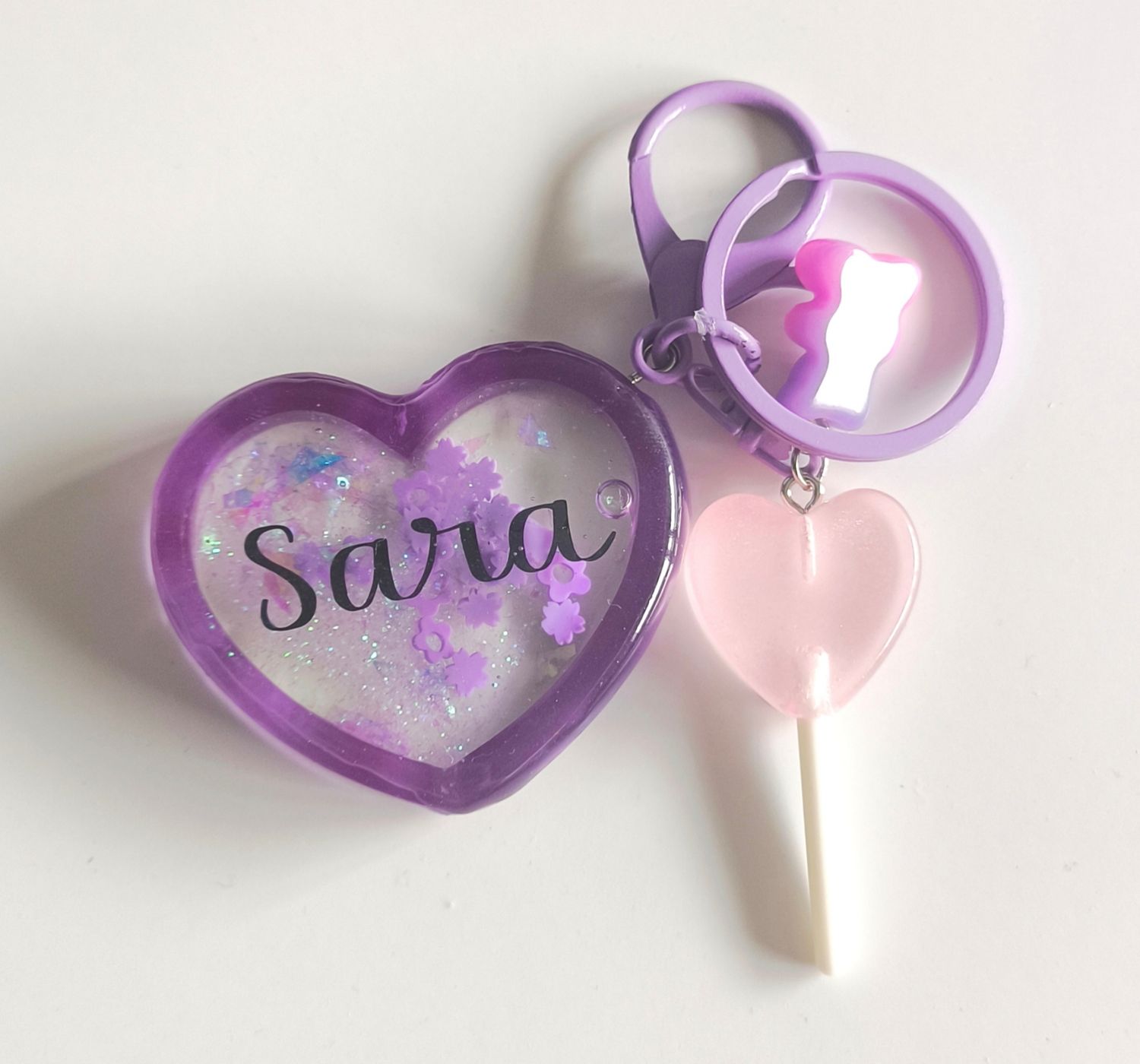 Llavero mágico personalizado Corazón 2