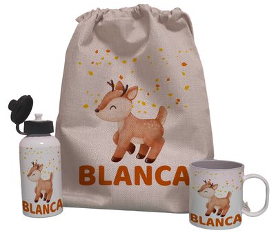 Pack Vuelta al Cole personalizado Ciervo Pack Vuelta al Cole personalizado Ciervo