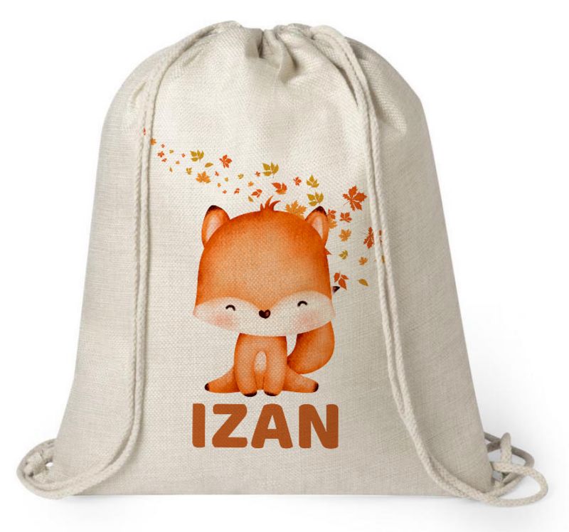 Mochila personalizada Vuelta al Cole Zorro