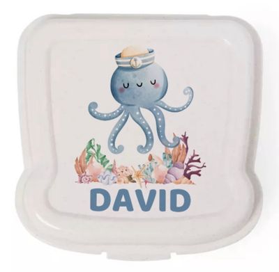 Fiambrera personalizada Pulpo Fiambrera personalizada Pulpo