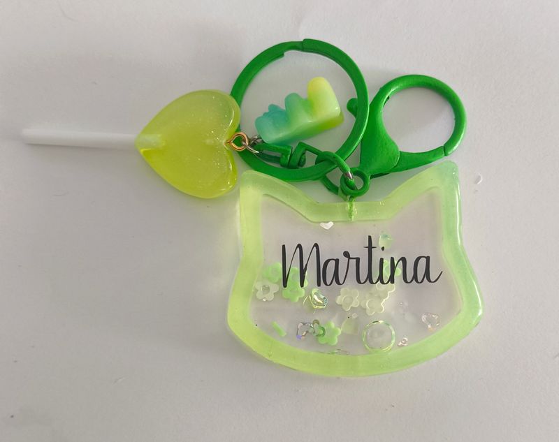 Llavero mágico personalizado Gato
