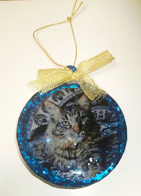 Bola de navidad con foto