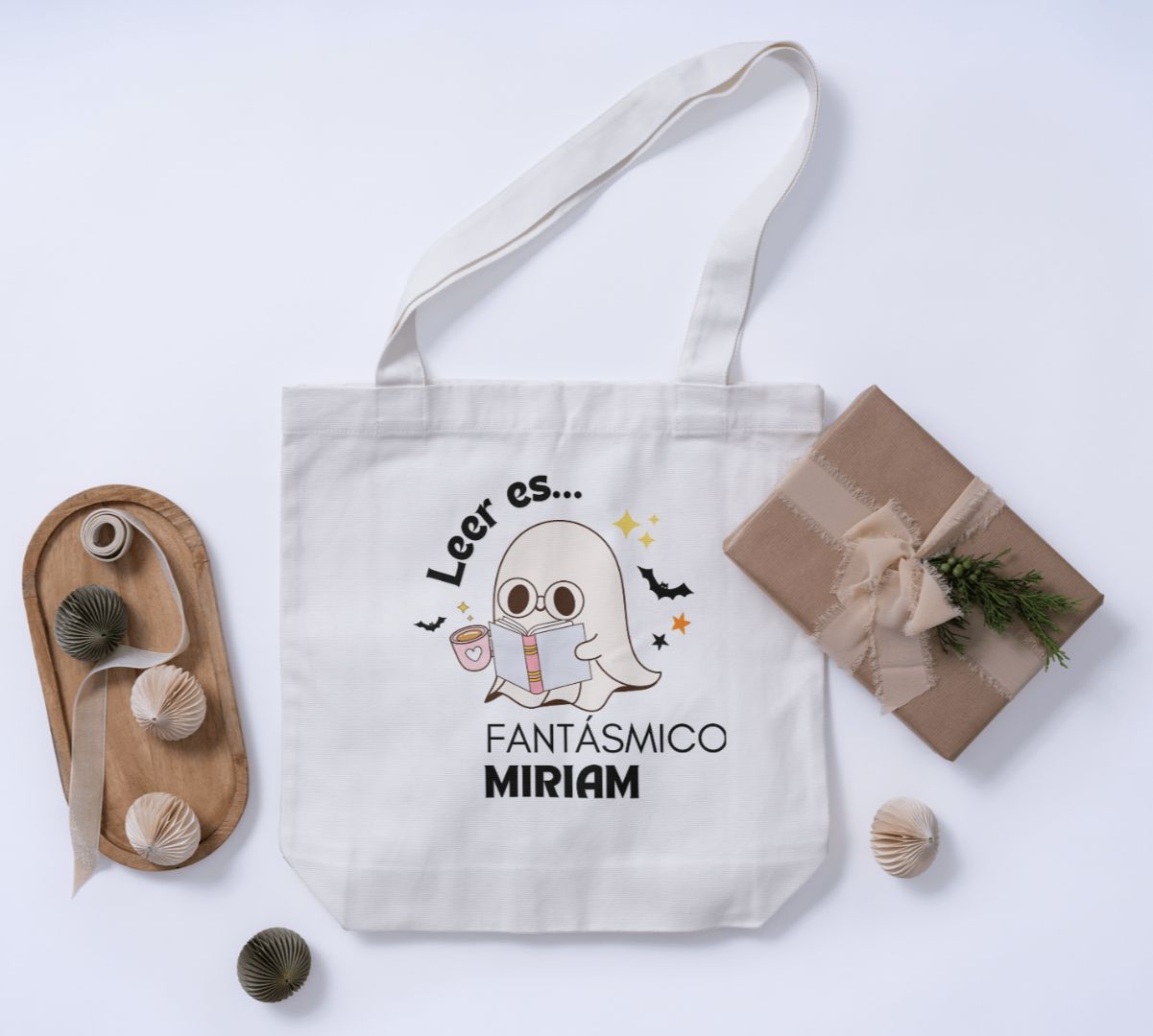 Totebag Halloween Boo