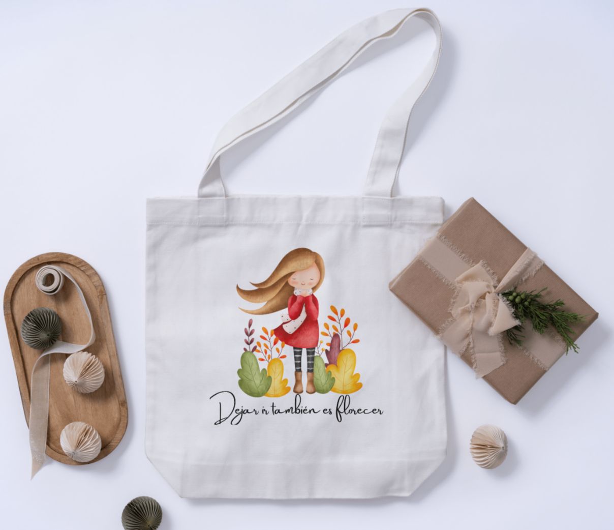 Totebag Dejar ir en Otoño