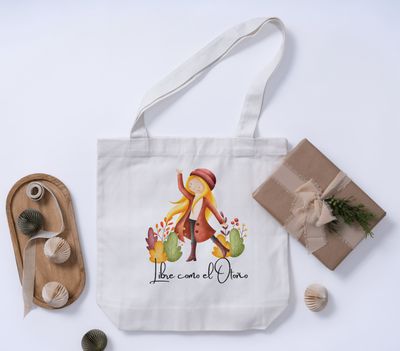 Totebag Libre como el Otoño