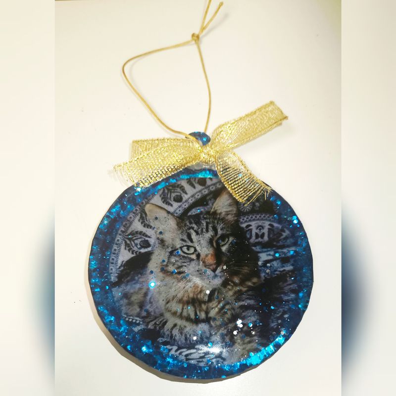 Bola de navidad con foto