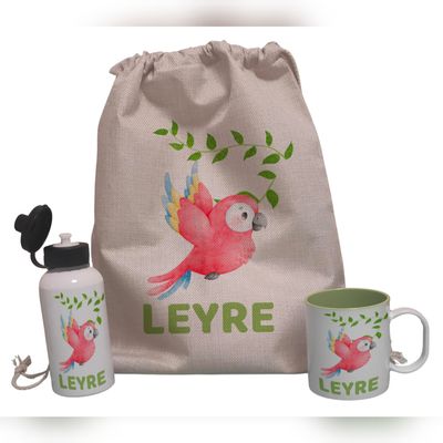 Pack Vuelta al Cole personalizado Lorito Pack Vuelta al Cole personalizado Lorito