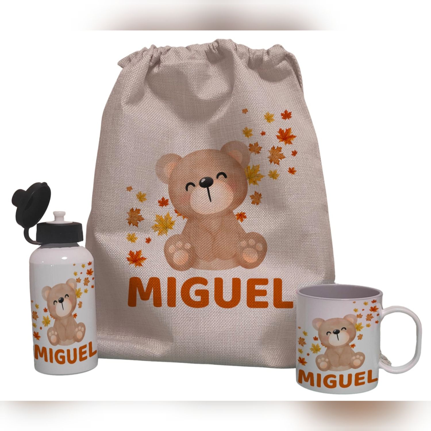 Pack Vuelta al Cole personalizado Osito