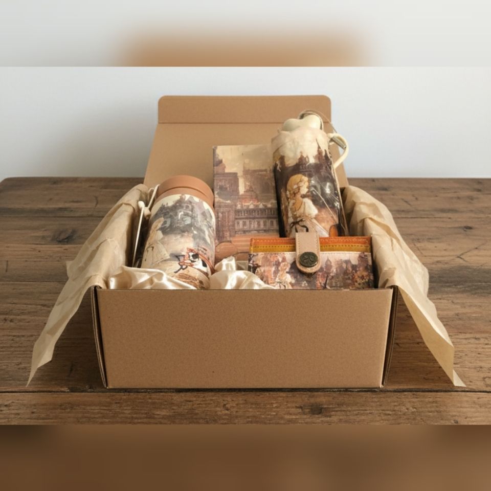 Pack Romantic Vintage Marron