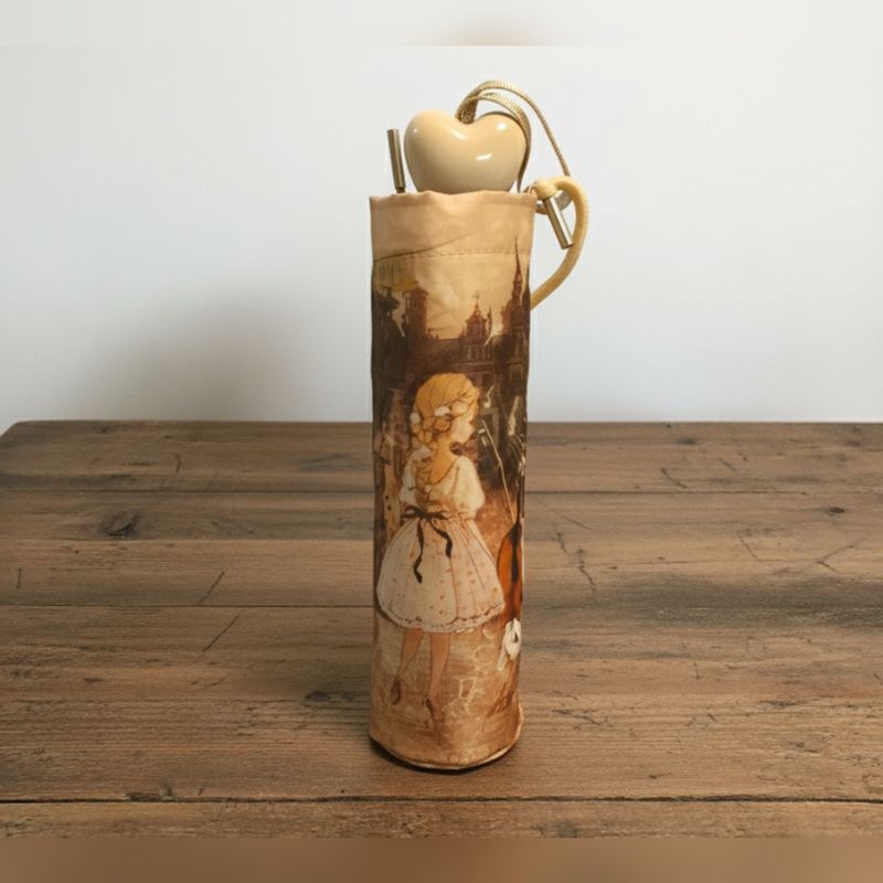 Paraguas Romantic Vintage Marron