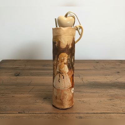 Paraguas Romantic Vintage Marron